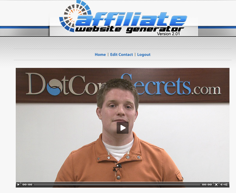 Russel With Affiliate Website Generator