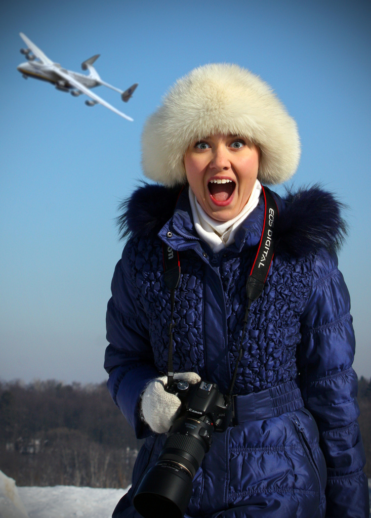 eskimo girl excited