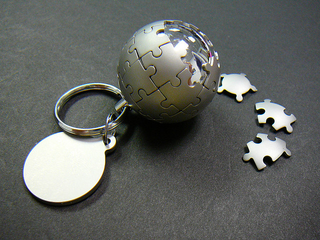 Wikipedia keychain