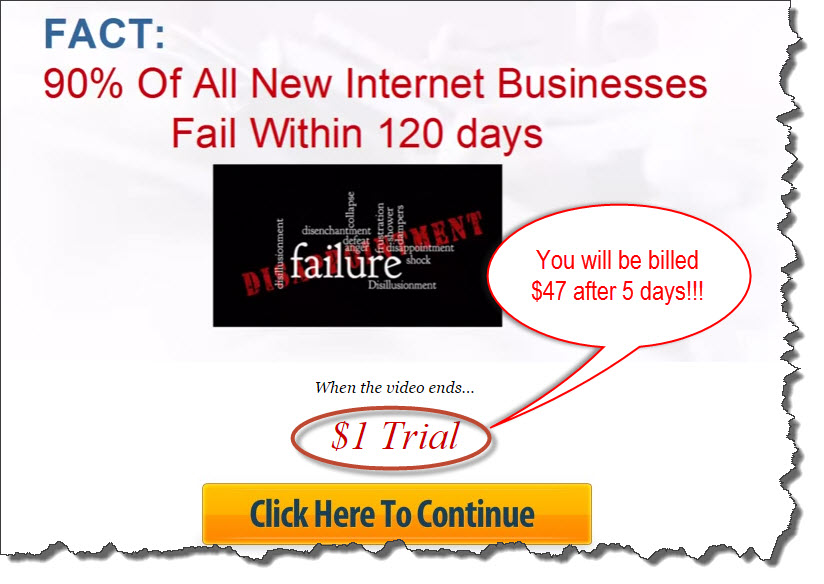 deceptive $1 trial