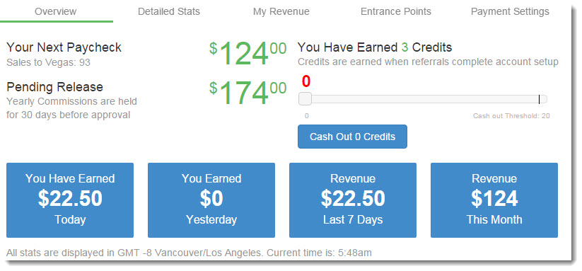 wealthy affiliate november income